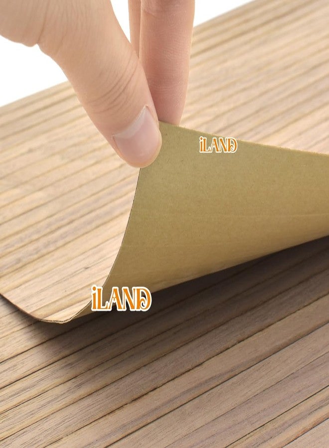 iLAND Dollhouse Flooring 17”x11” 2pcs, Miniature Dollhouse Accessories fit Dollhouse Furniture on 1:12 Scale and 1:6 sacle (Classic Walnut) - Image 2